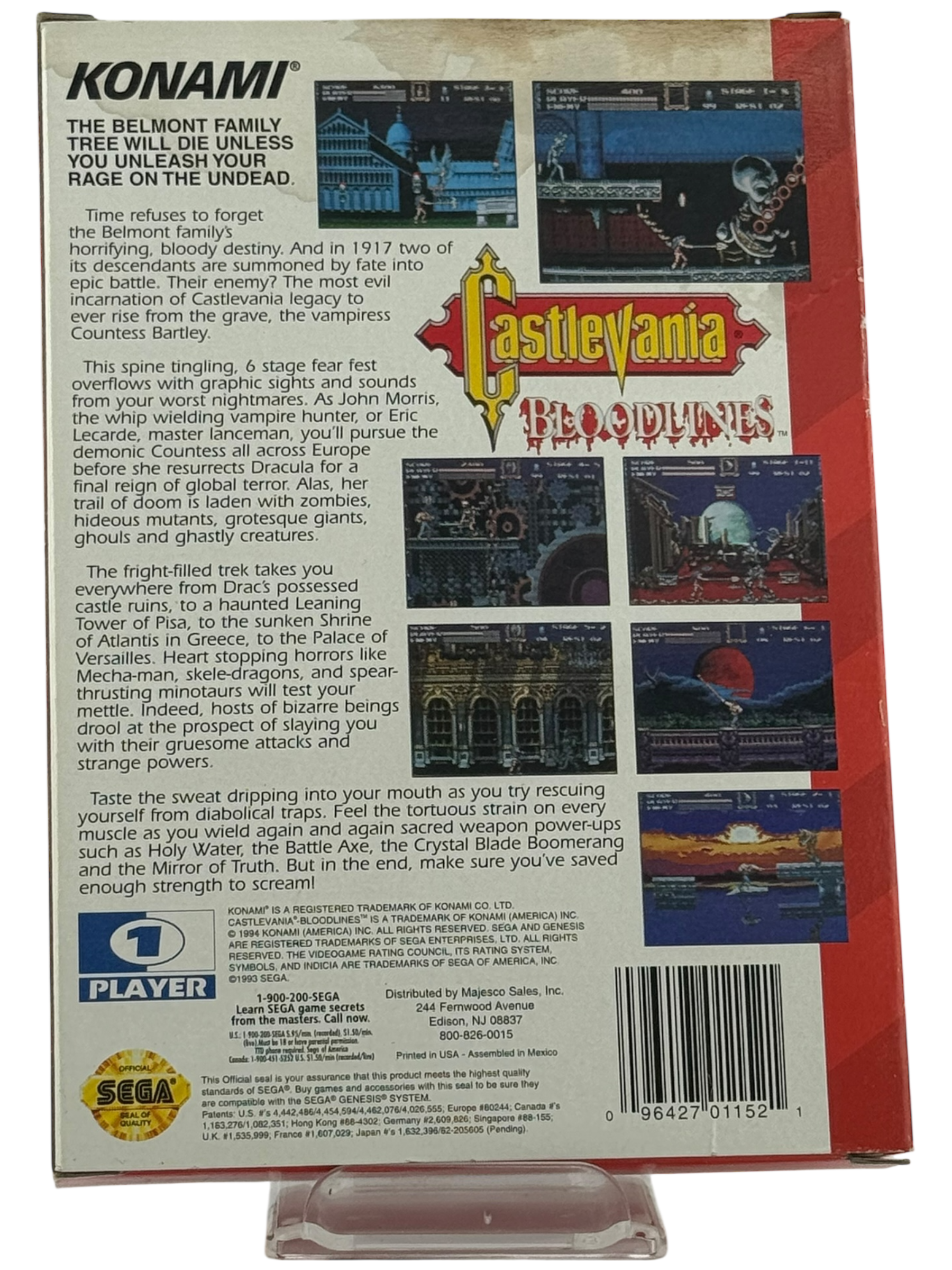 Castlevania: Bloodlines [Cardboard Box]