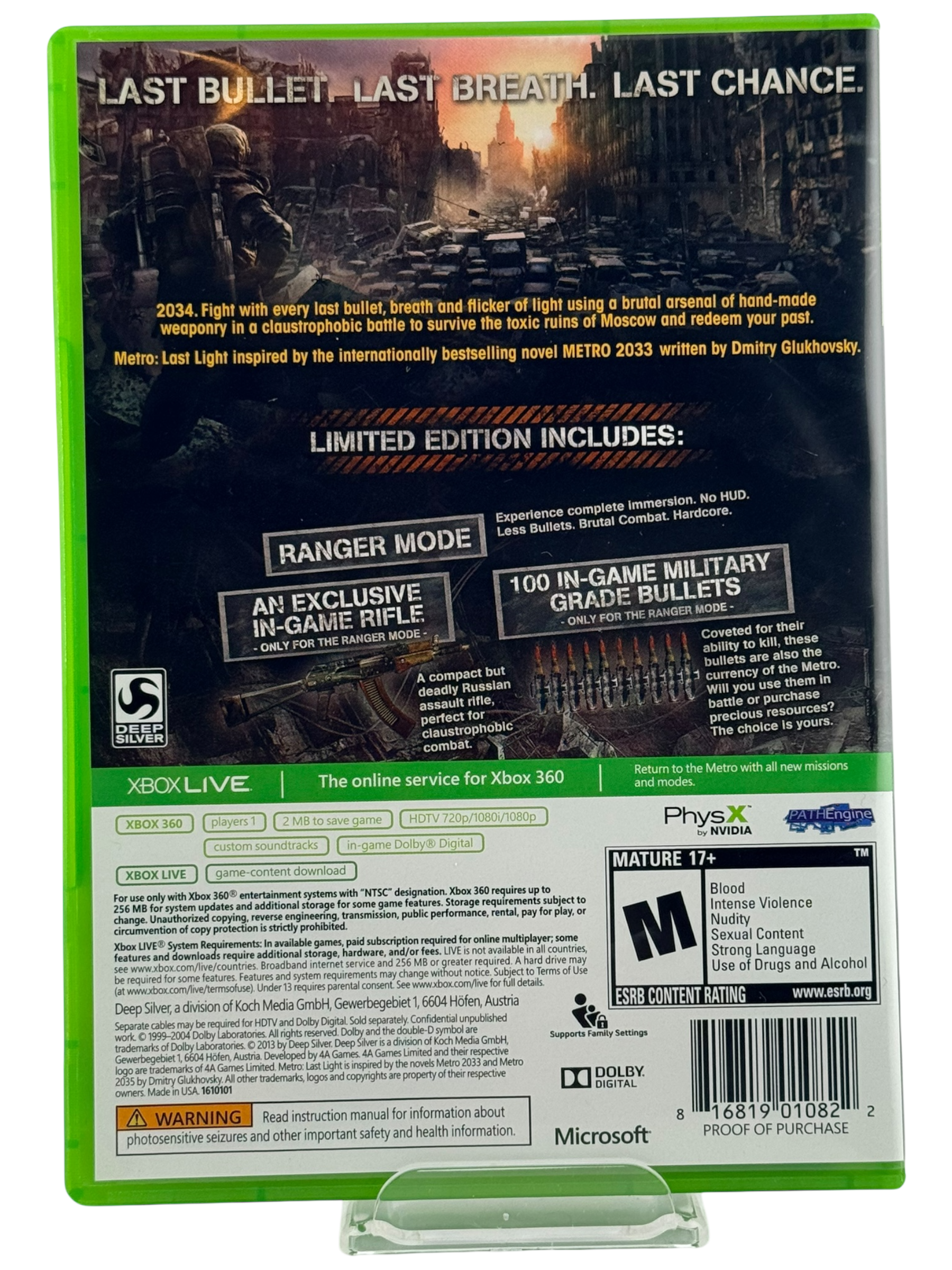 Metro: Last Light [Limited Edition]