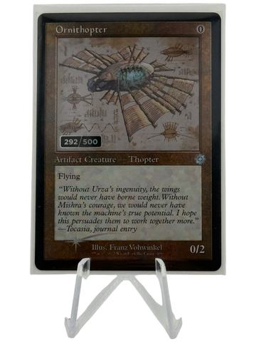Ornithopter (Schematic) (Serial Numbered #292)