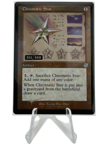 Chromatic Star (Schematic) (#392 Serial Numbered)