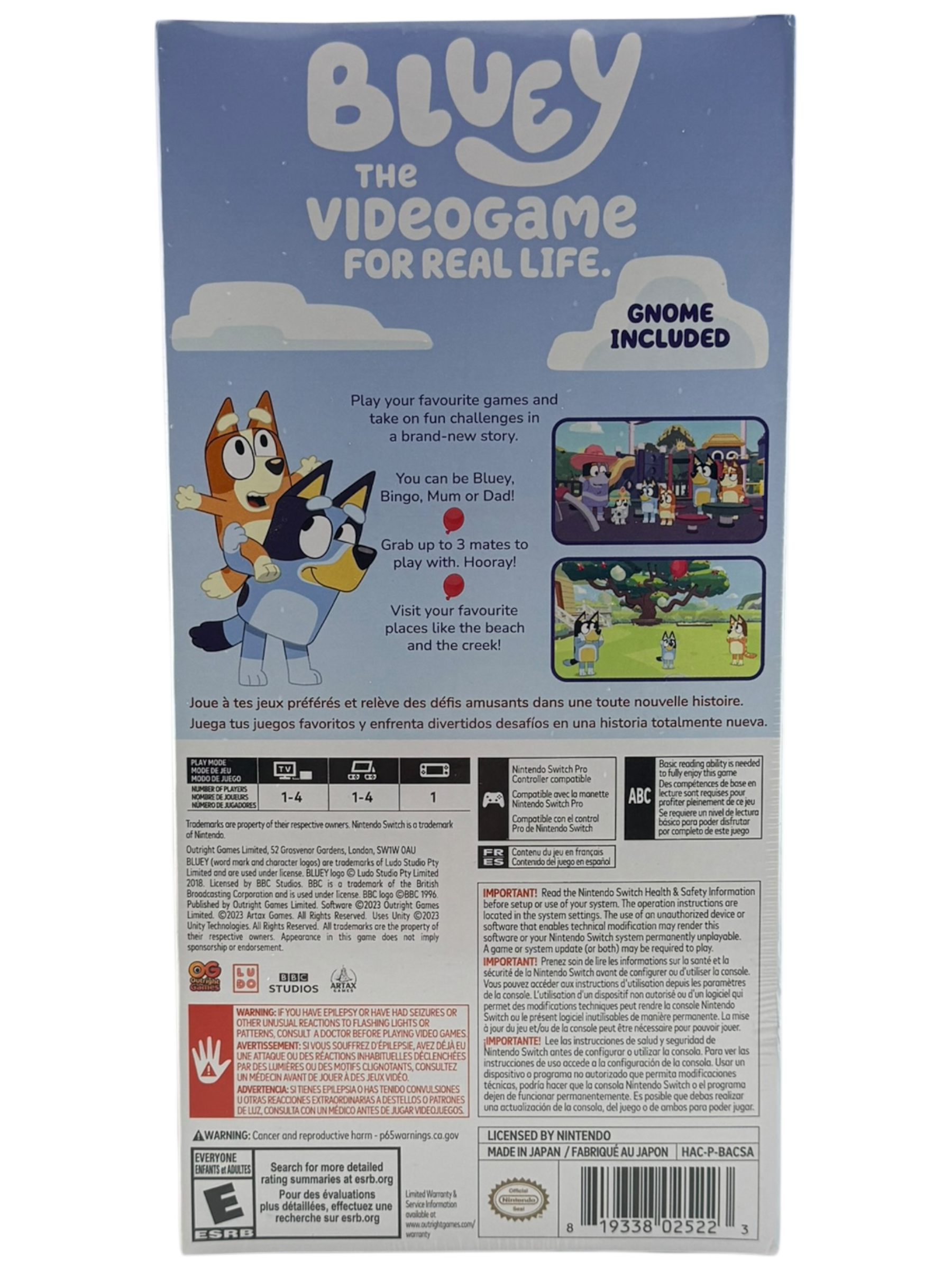 Bluey: The Videogame [Gnome Plush Bundle]