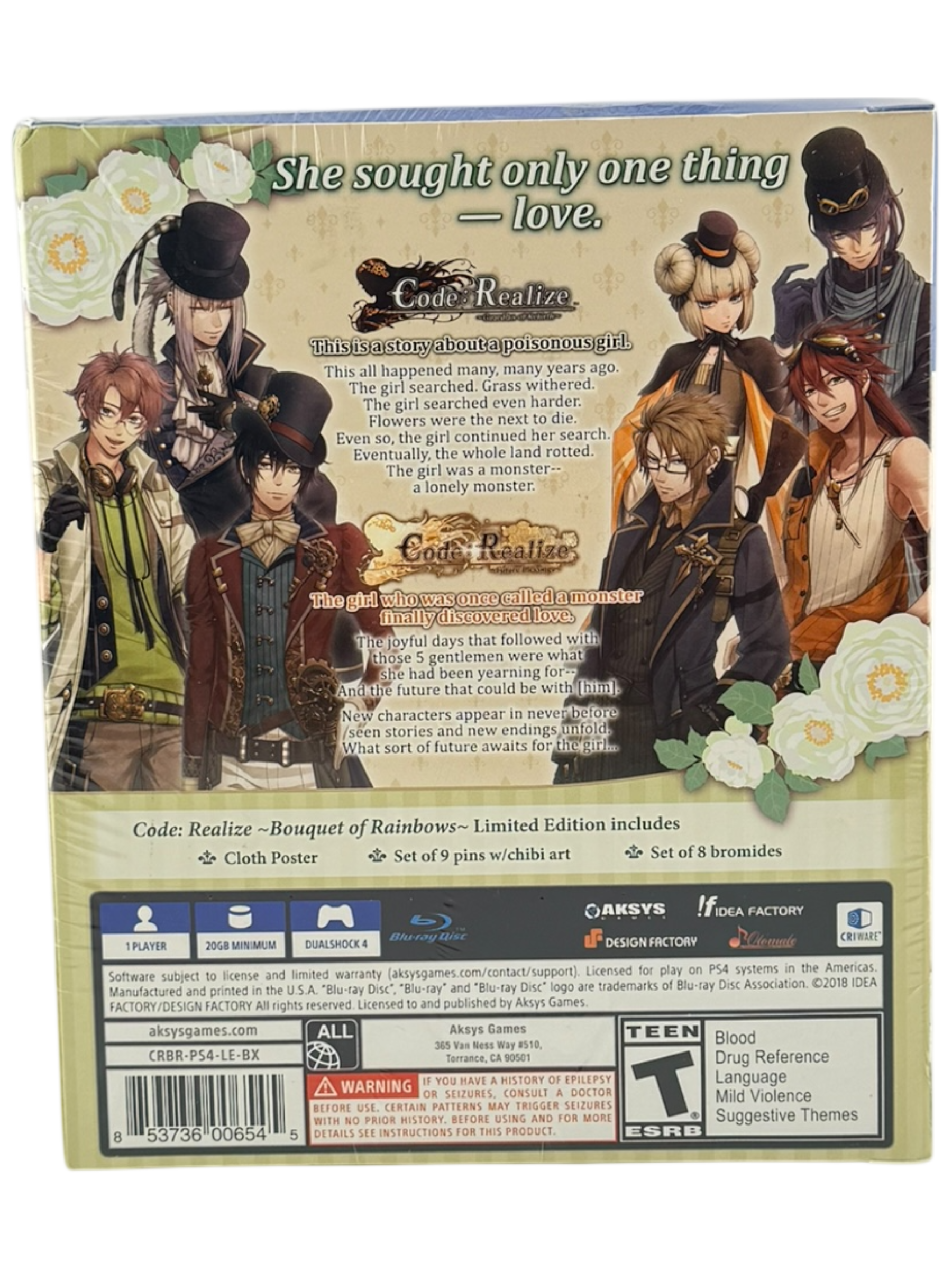Code: Realize Bouquet Of Rainbows Limited Edition
