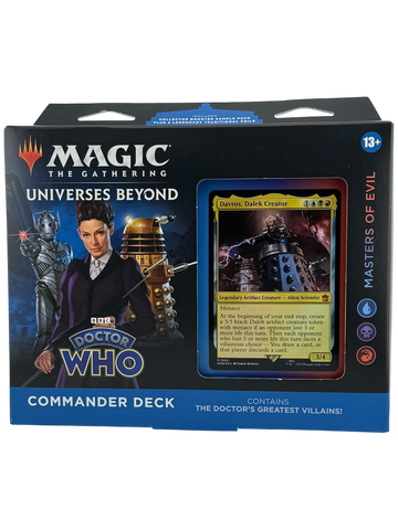 Universes Beyond: Doctor Who - Masters of Evil Commander Deck