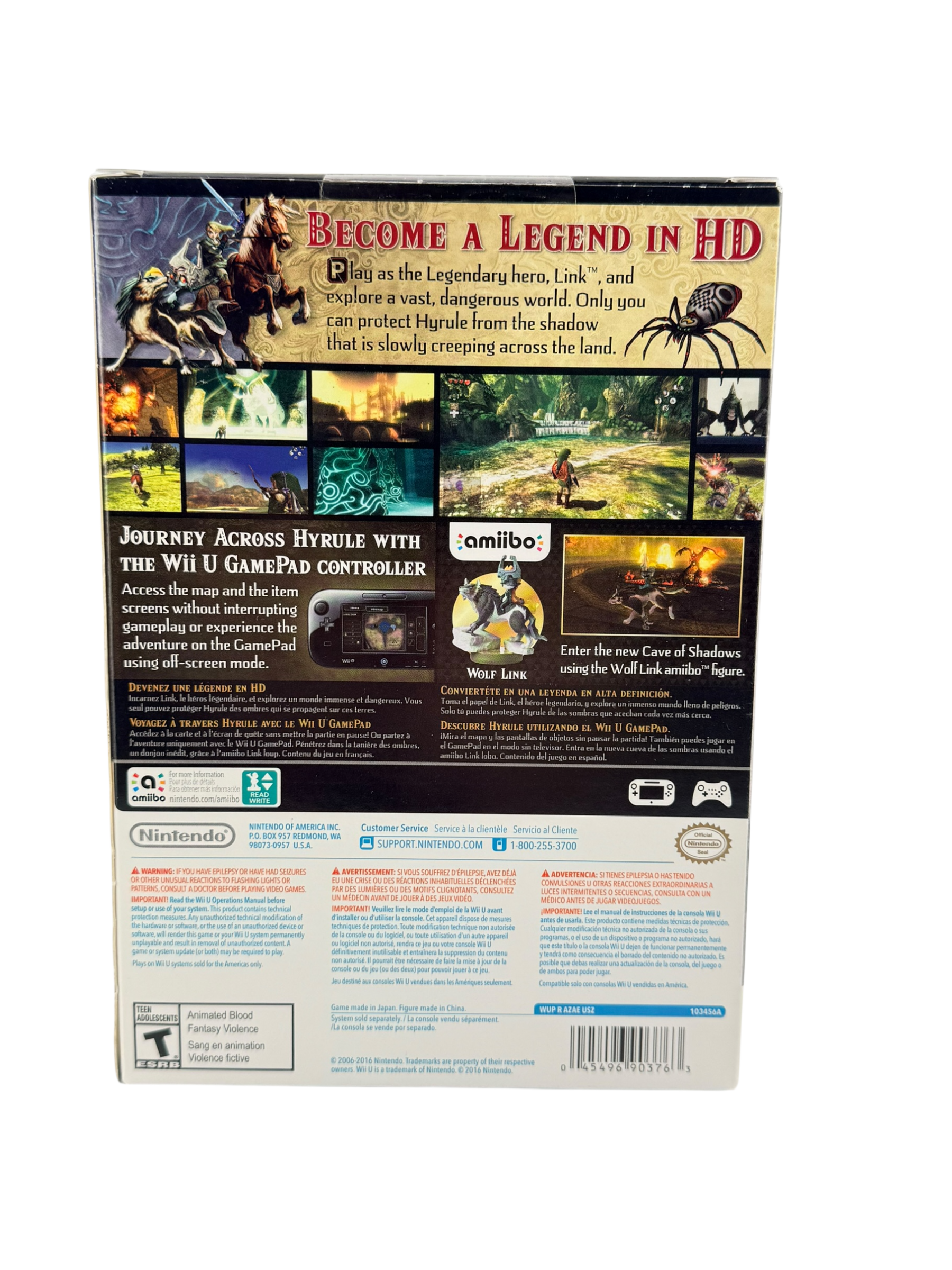 Zelda Twilight Princess HD [Amiibo Bundle]