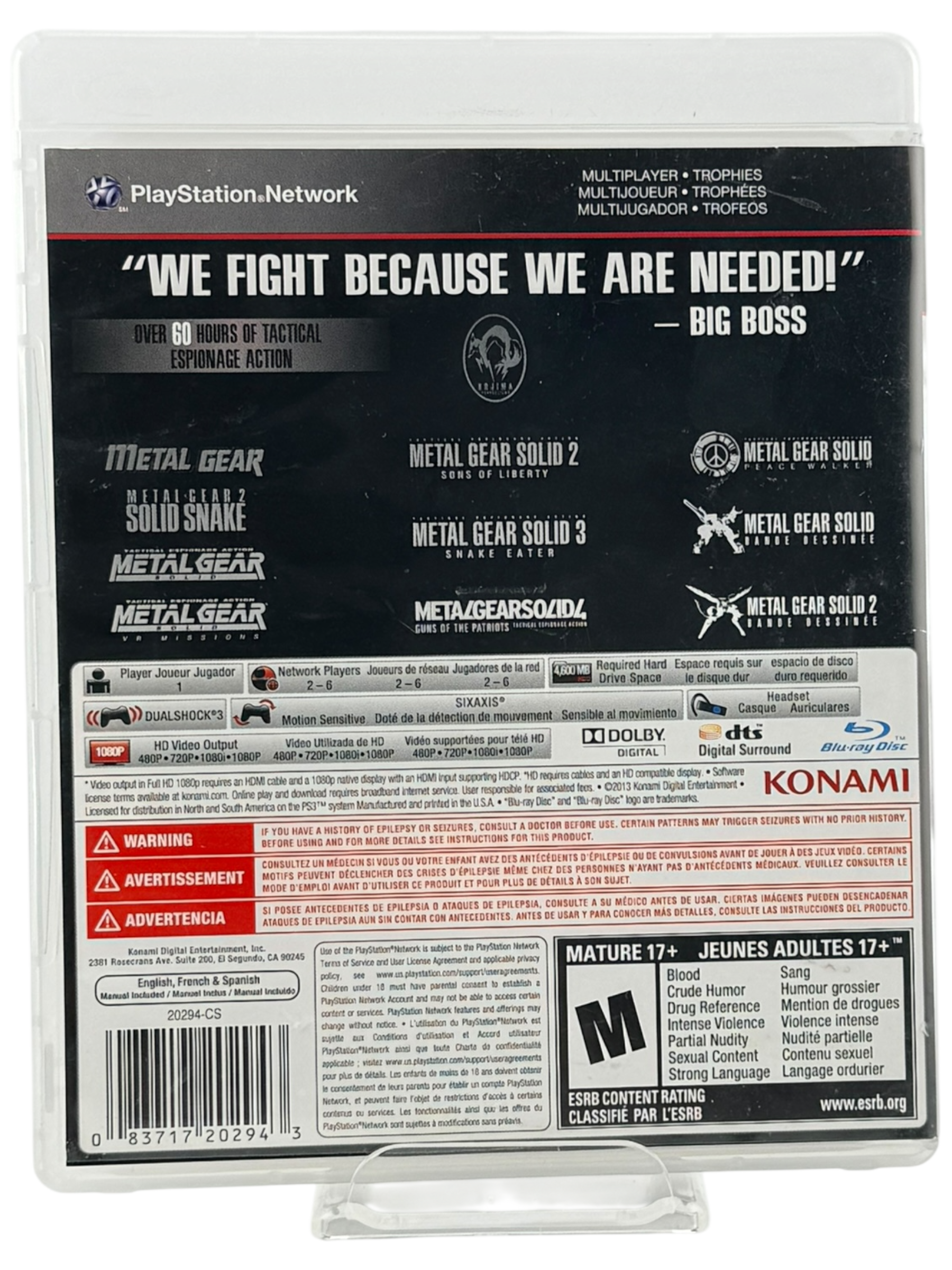 Metal Gear Solid: The Legacy Collection