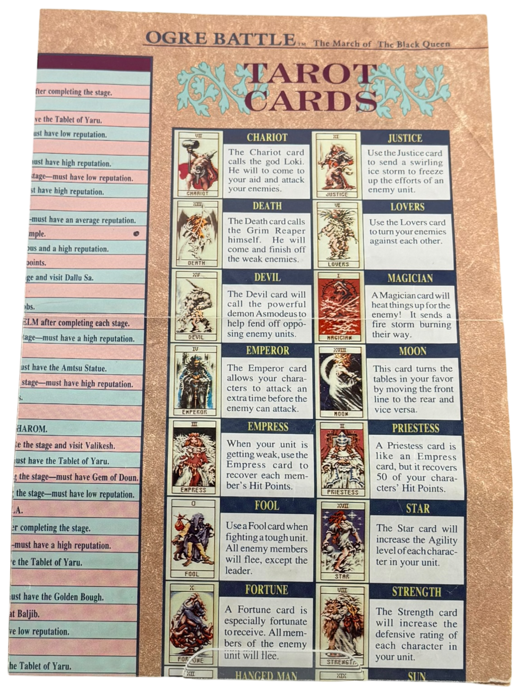 Ogre Battle The March of the Black Queen