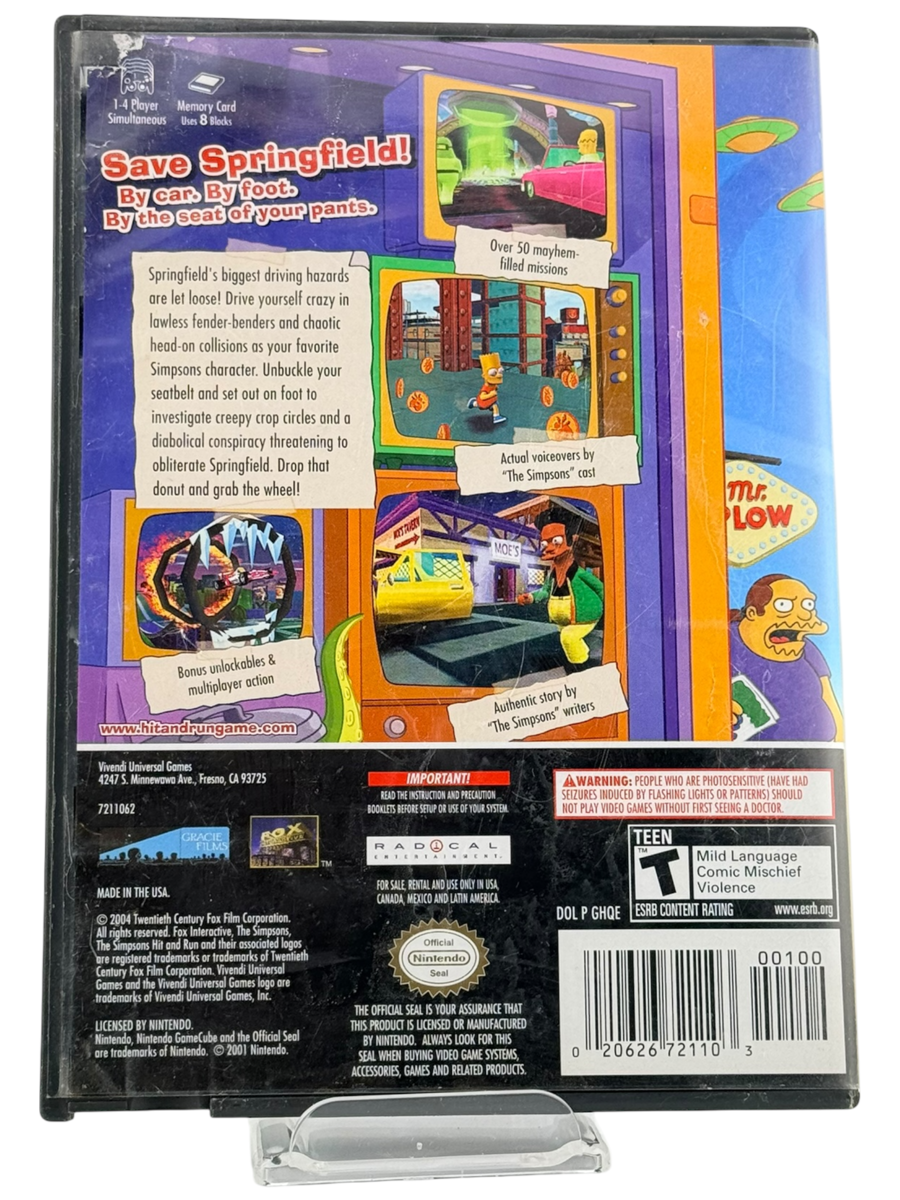 The Simpsons Hit and Run [Player's Choice]