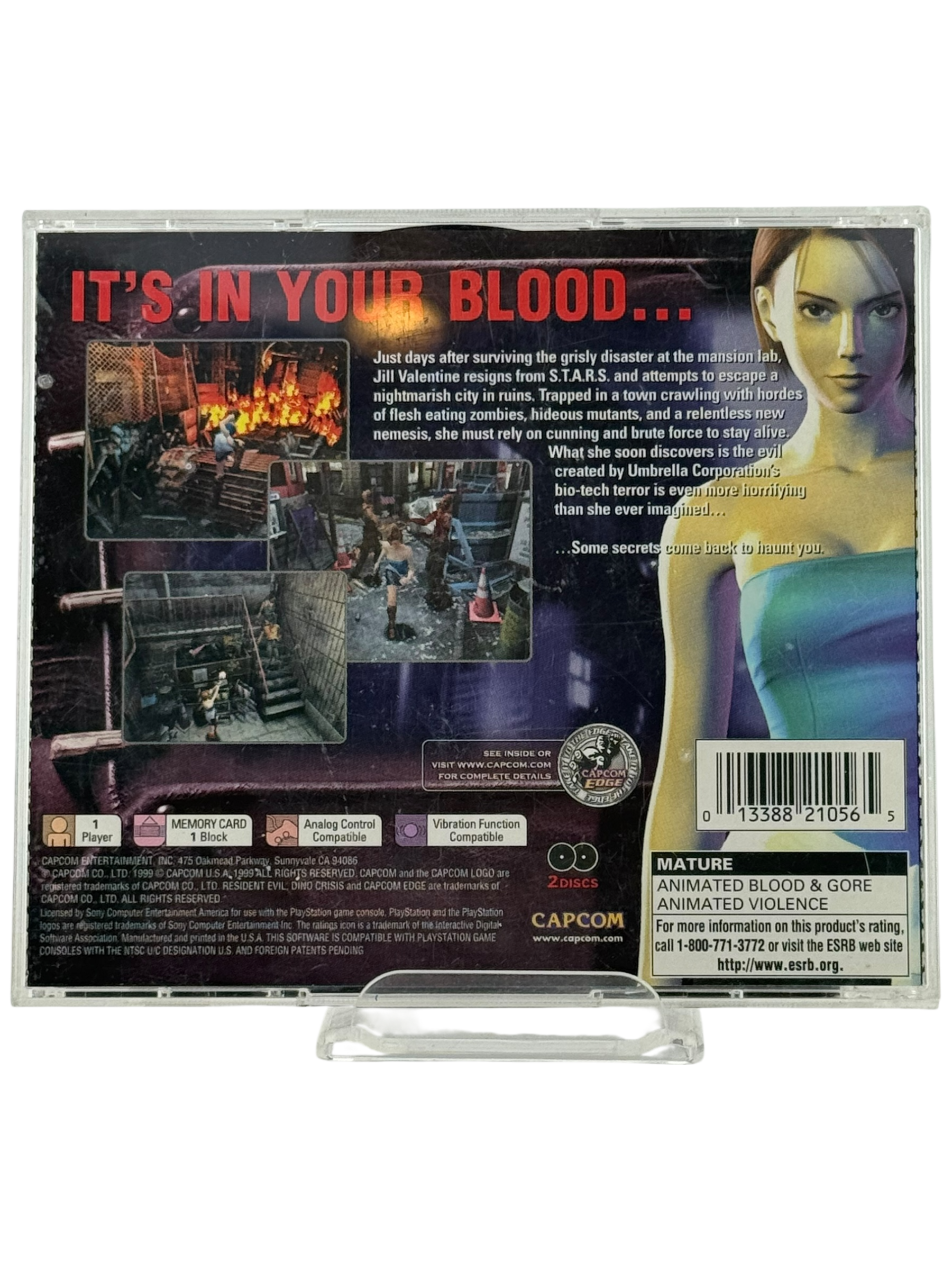 Resident Evil 3 Nemesis [2 Disc]