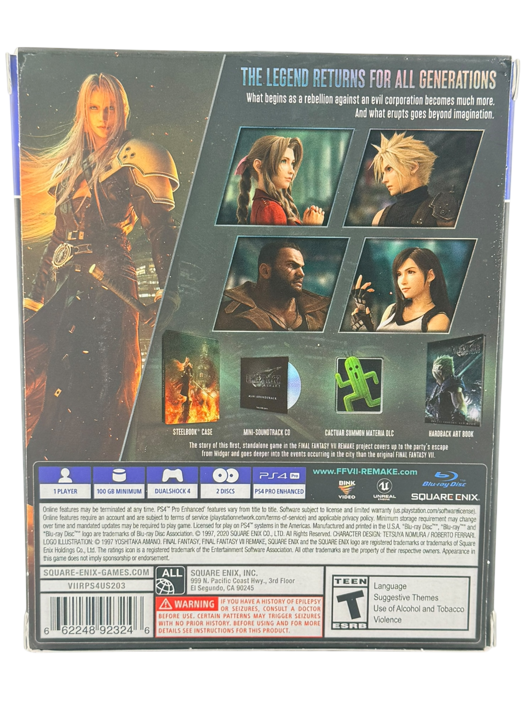 Final Fantasy VII Remake [Deluxe Edition]
