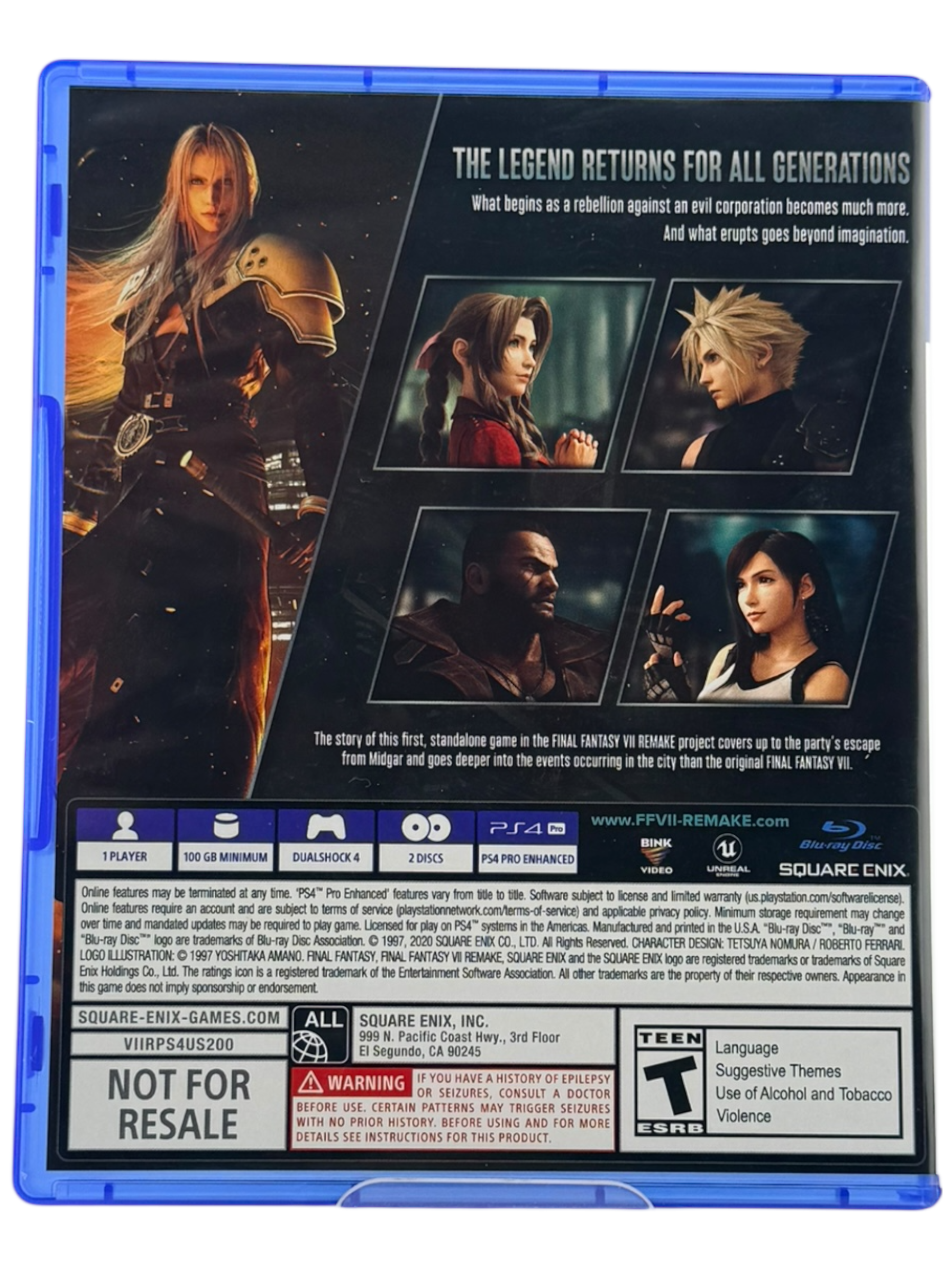 Final Fantasy VII Remake [Deluxe Edition]