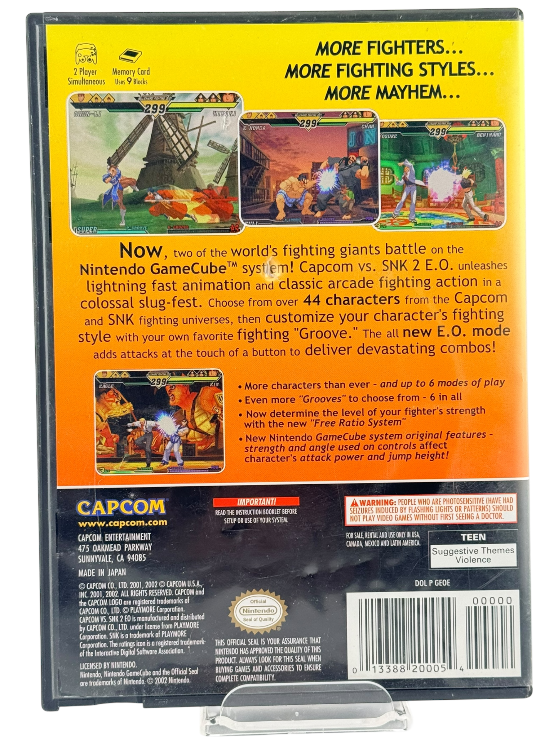 Capcom vs SNK 2 EO