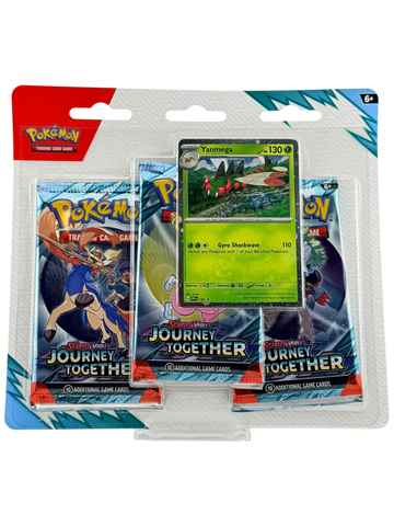 Journey Together 3 Pack Blister [Yanmega]