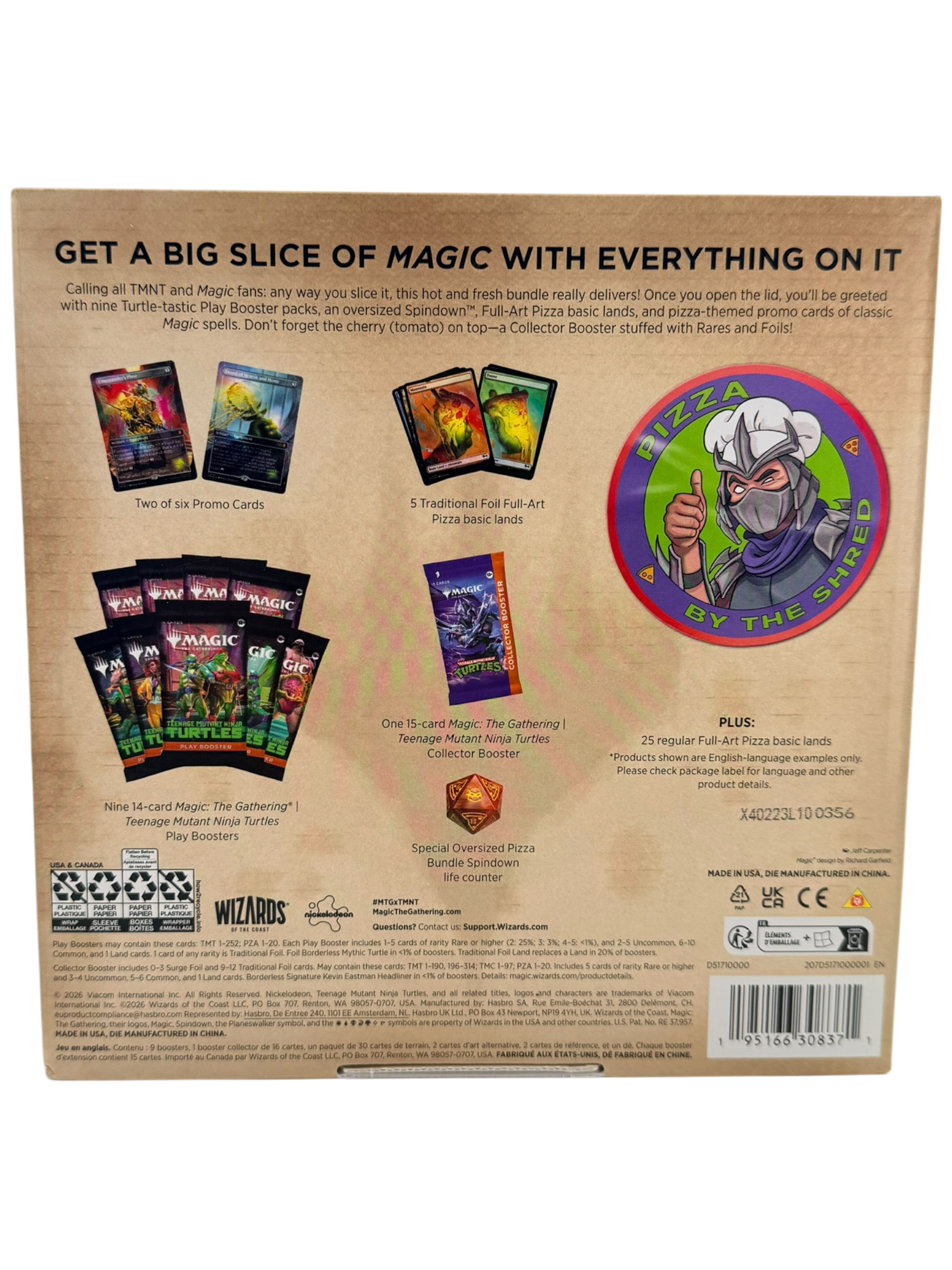 Teenage Mutant Ninja Turtles - Pizza Bundle