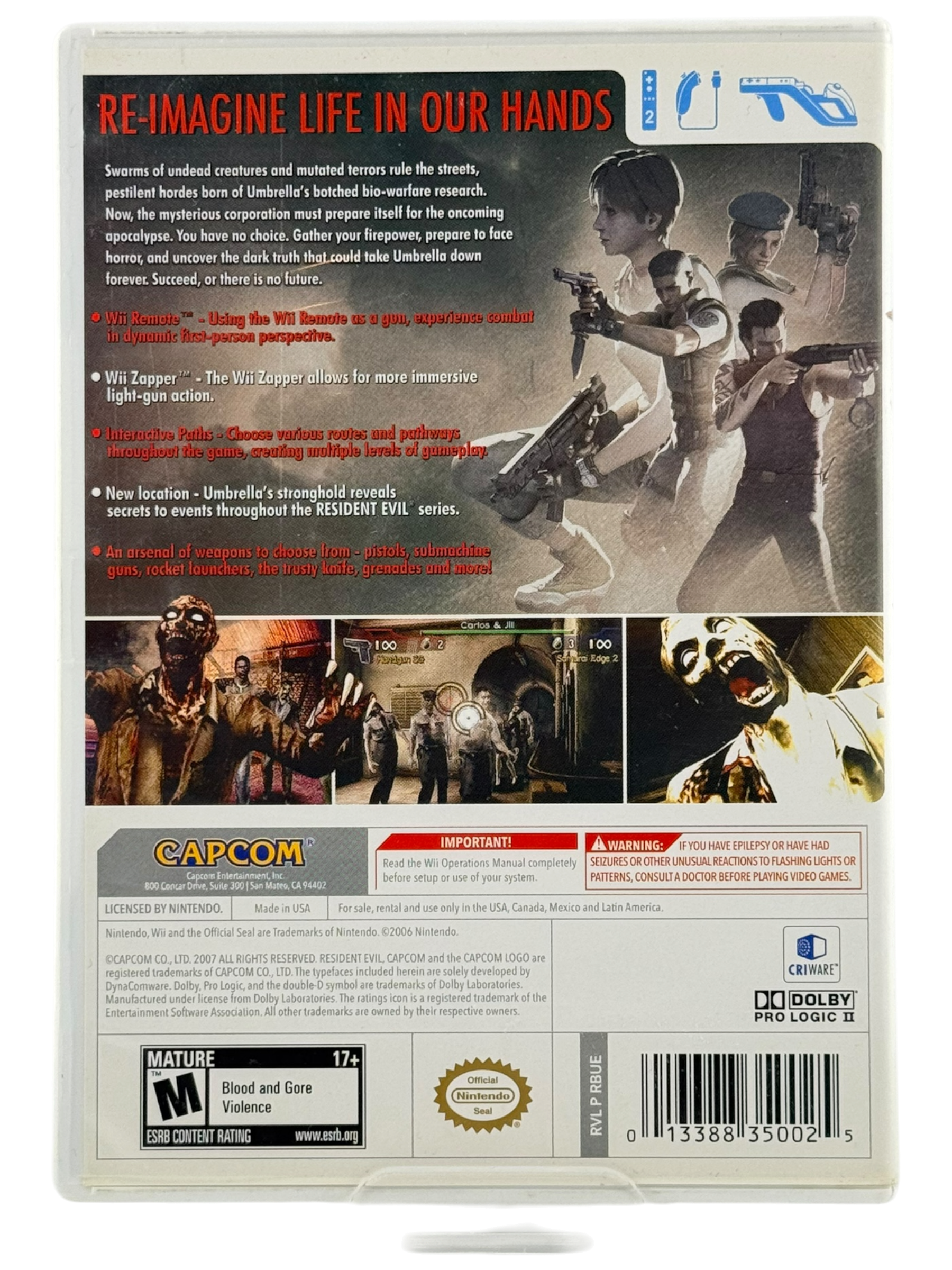 Resident Evil The Umbrella Chronicles