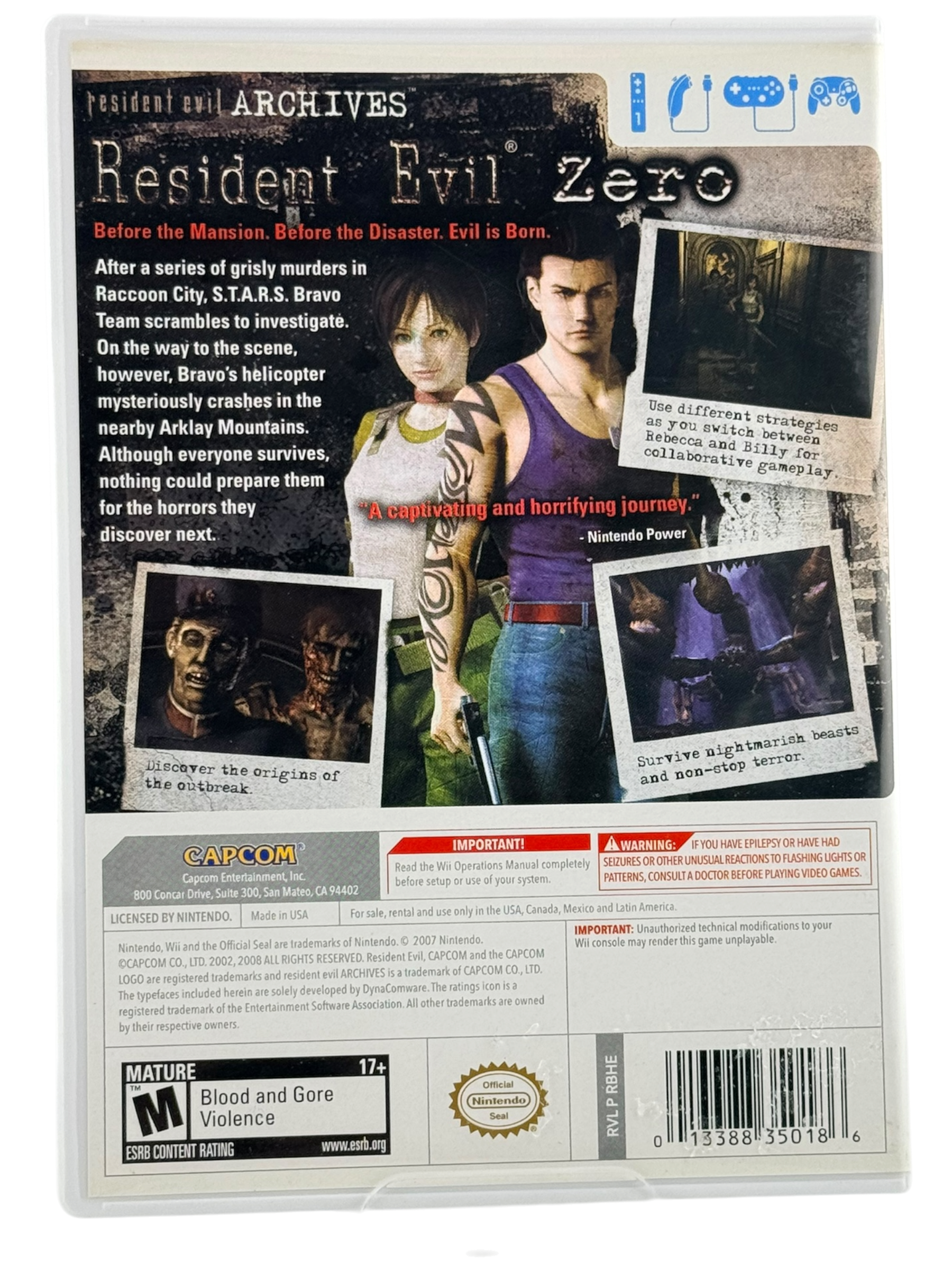 Resident Evil Archives: Resident Evil Zero