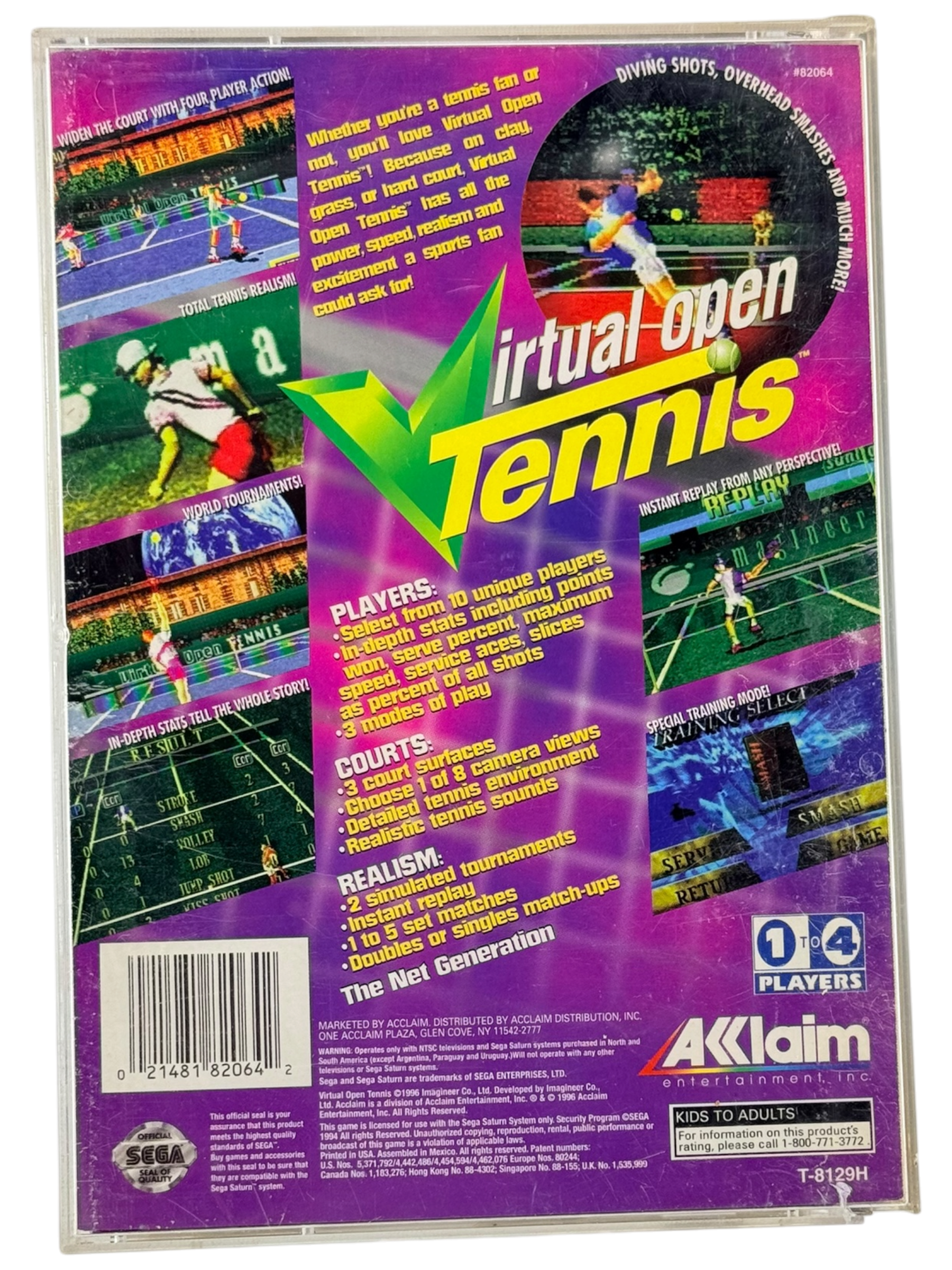 Virtual Open Tennis