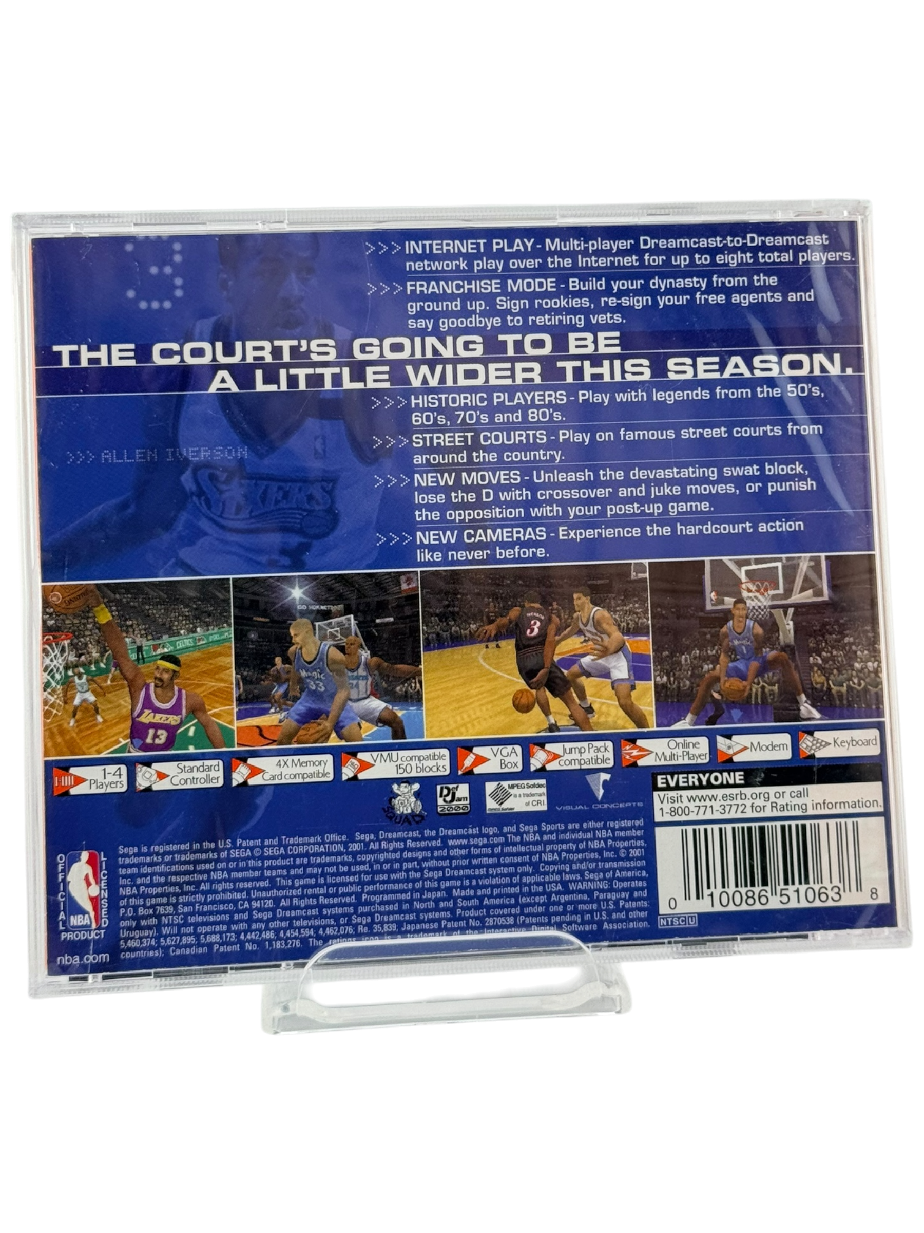 NBA 2K1 [Sega All Stars]