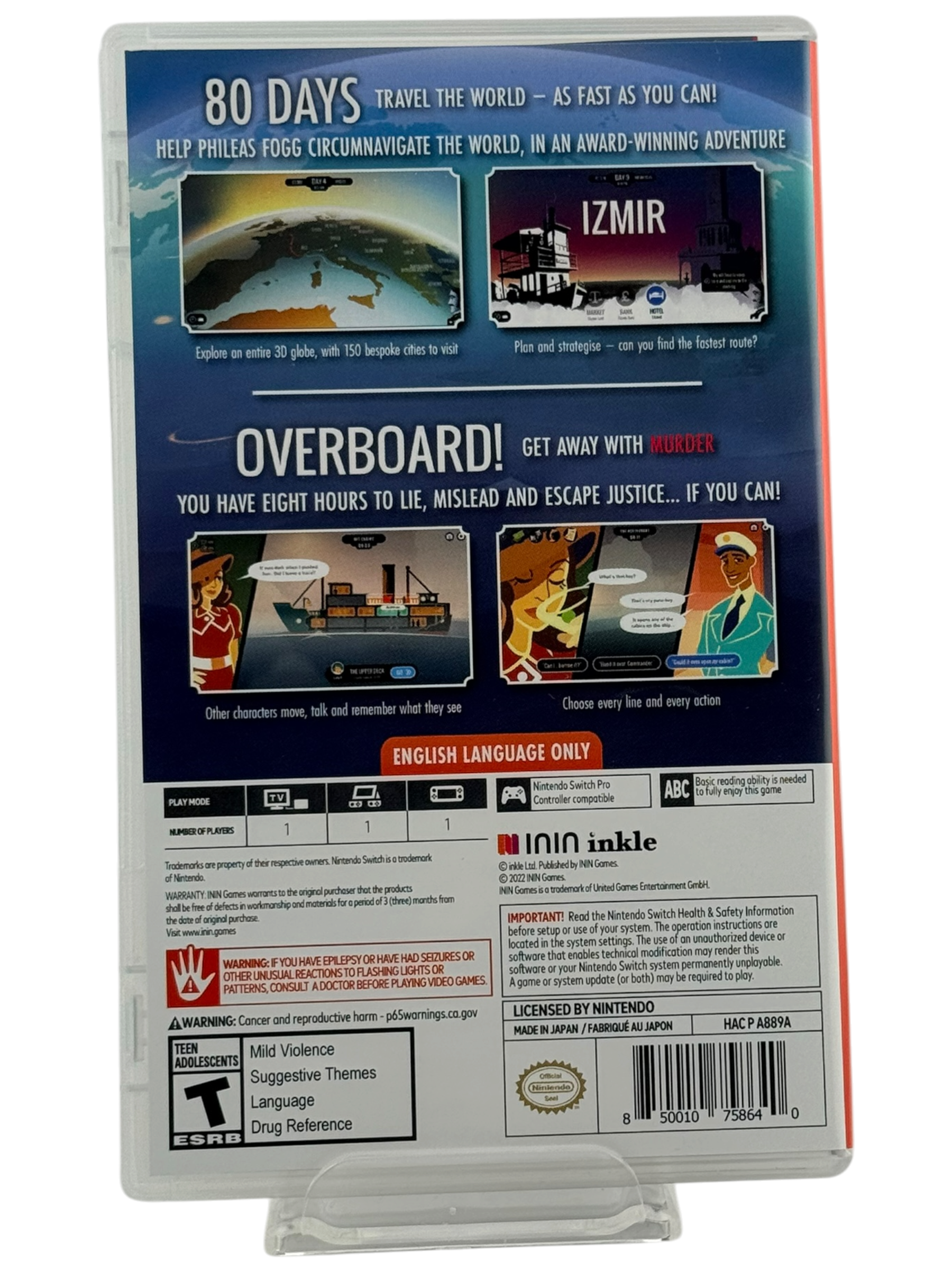 80 Days and Overboard