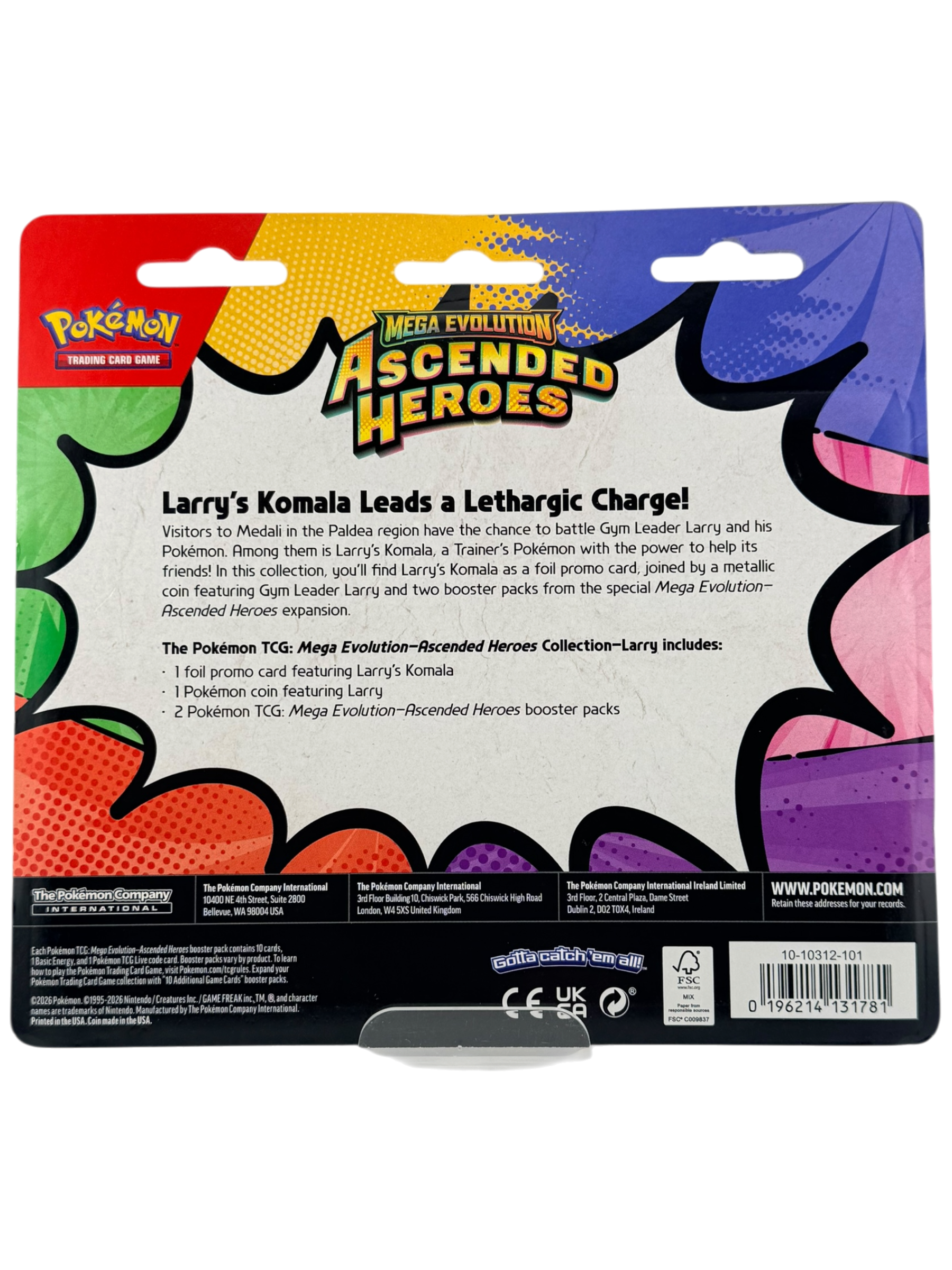 Mega Evolution: Ascended Heroes Collection - Larry - ME: Ascended Heroes (ASC)