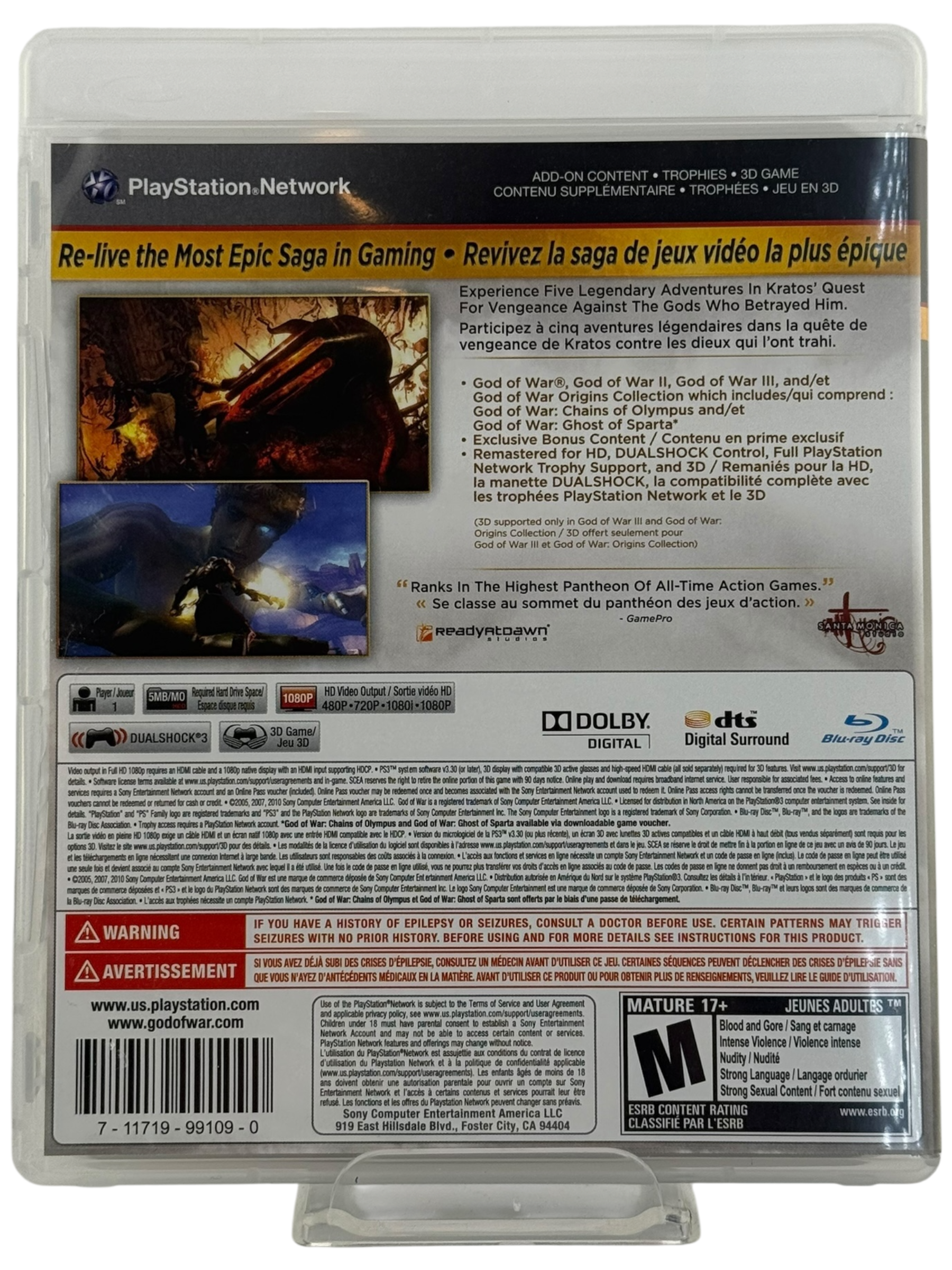 God Of War Saga Dual Pack