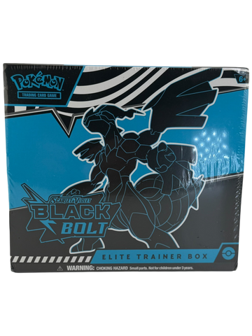 Pokemon Scarlet & Violet - Black Bolt Elite Trainer Box