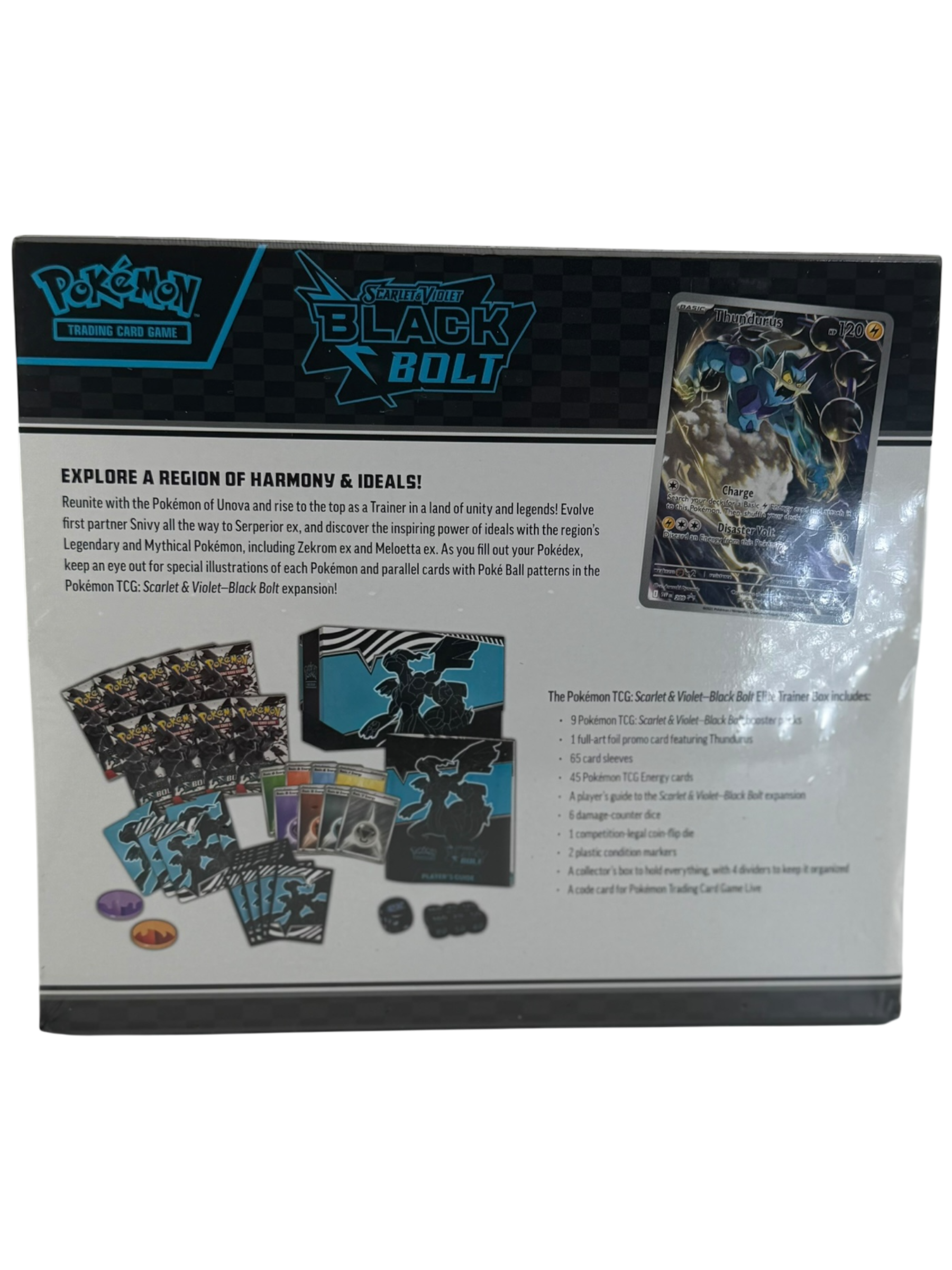 Pokemon Scarlet & Violet - Black Bolt Elite Trainer Box