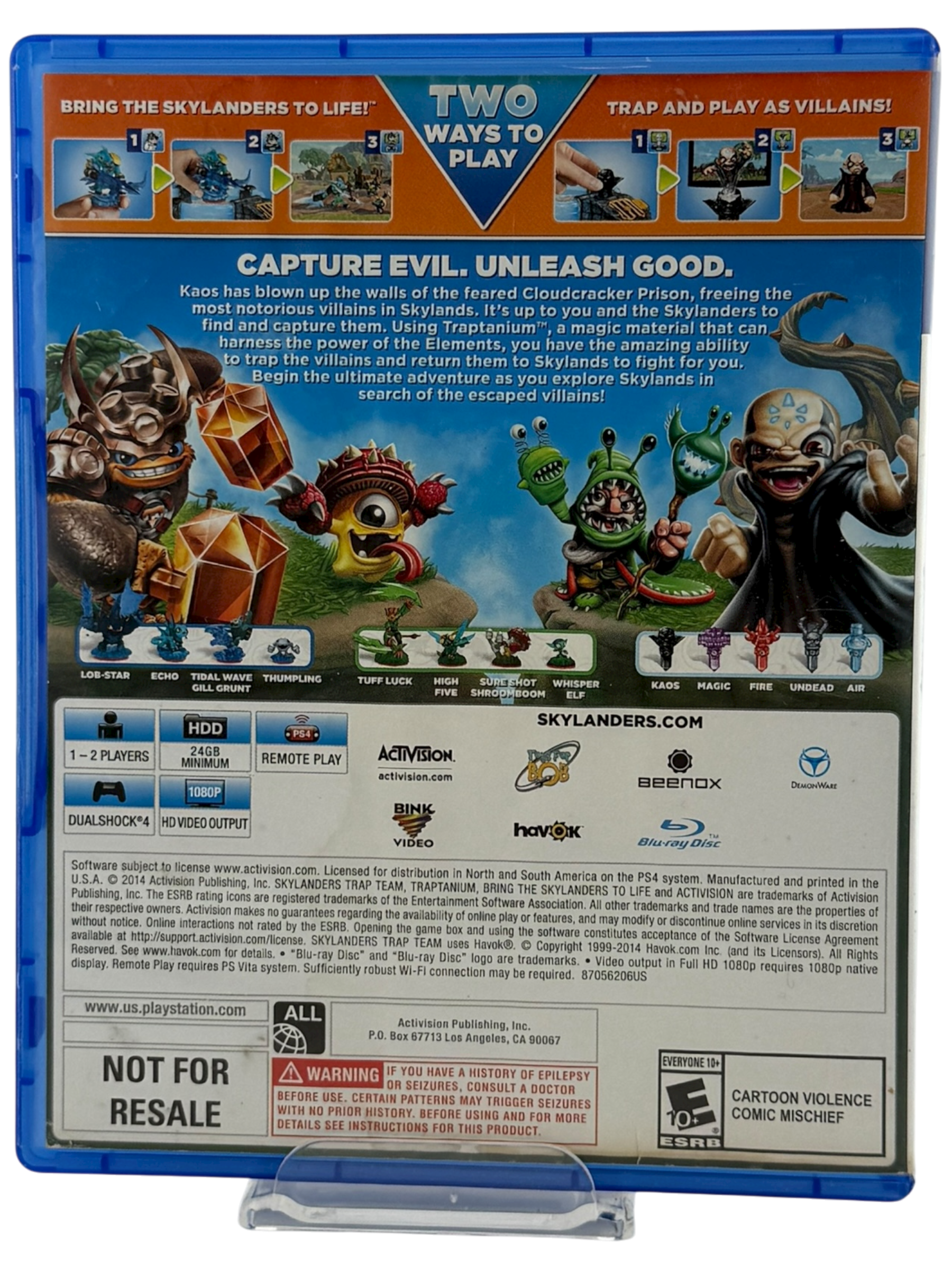 Skylanders Trap Team