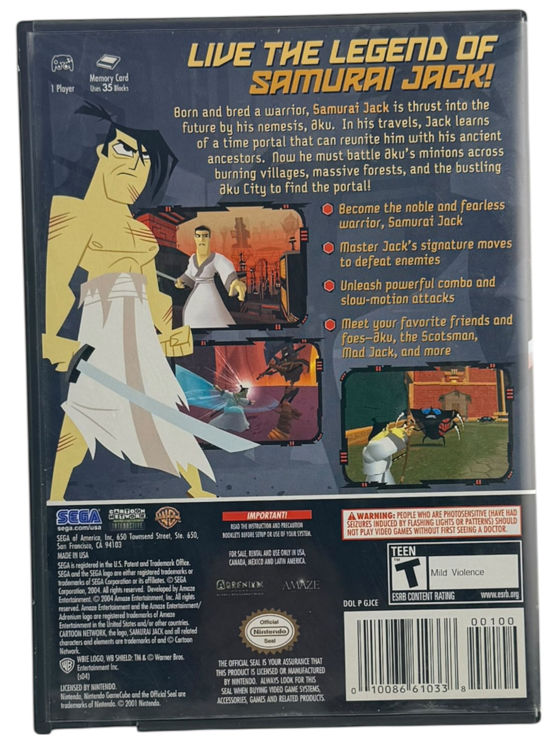 Samurai Jack Shadow of Aku