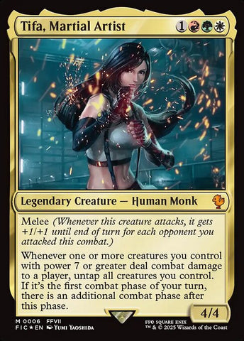 Tifa, Martial Artist - Final Fantasy Commander #6 - Non-Foil