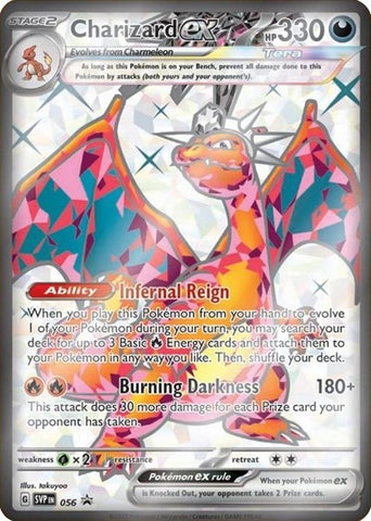 Charizard ex - 056 - SV: Scarlet & Violet Promo Cards #056 - Foil