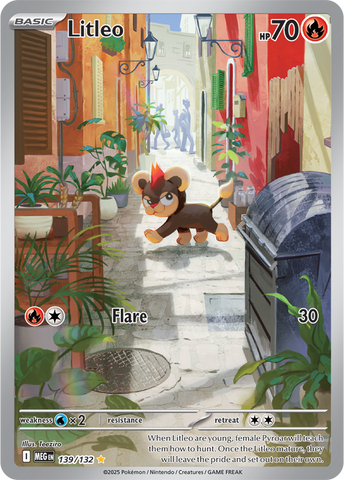 Litleo - 139/132 - ME01: Mega Evolution
