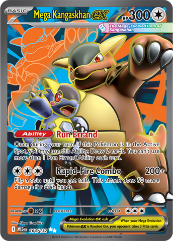 Mega Kangaskhan ex - 164/132 - ME01: Mega Evolution