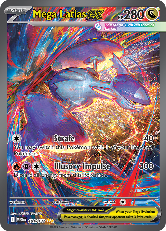Mega Latias ex - 181/132 - ME01: Mega Evolution