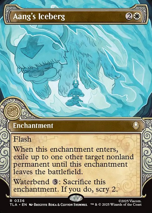 Aang's Iceberg - Avatar: The Last Airbender #336 - Showcase Foil — product image