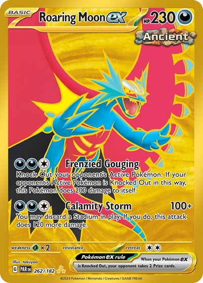 Roaring Moon ex - 262/182 - SV04: Paradox Rift #262/182 - Foil — product image