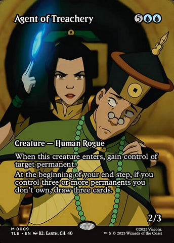 Agent of Treachery - Avatar: The Last Airbender Eternal #9 - Borderless Non-Foil