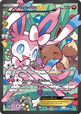 Sylveon EX (Full Art) - Generations: Radiant Collection #RC32/RC32 - Foil