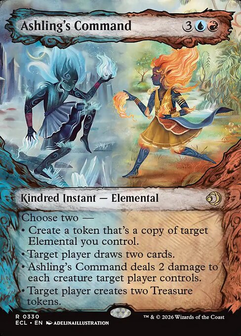 Ashling's Command - Lorwyn Eclipsed #330 - Showcase Non-Foil — product image