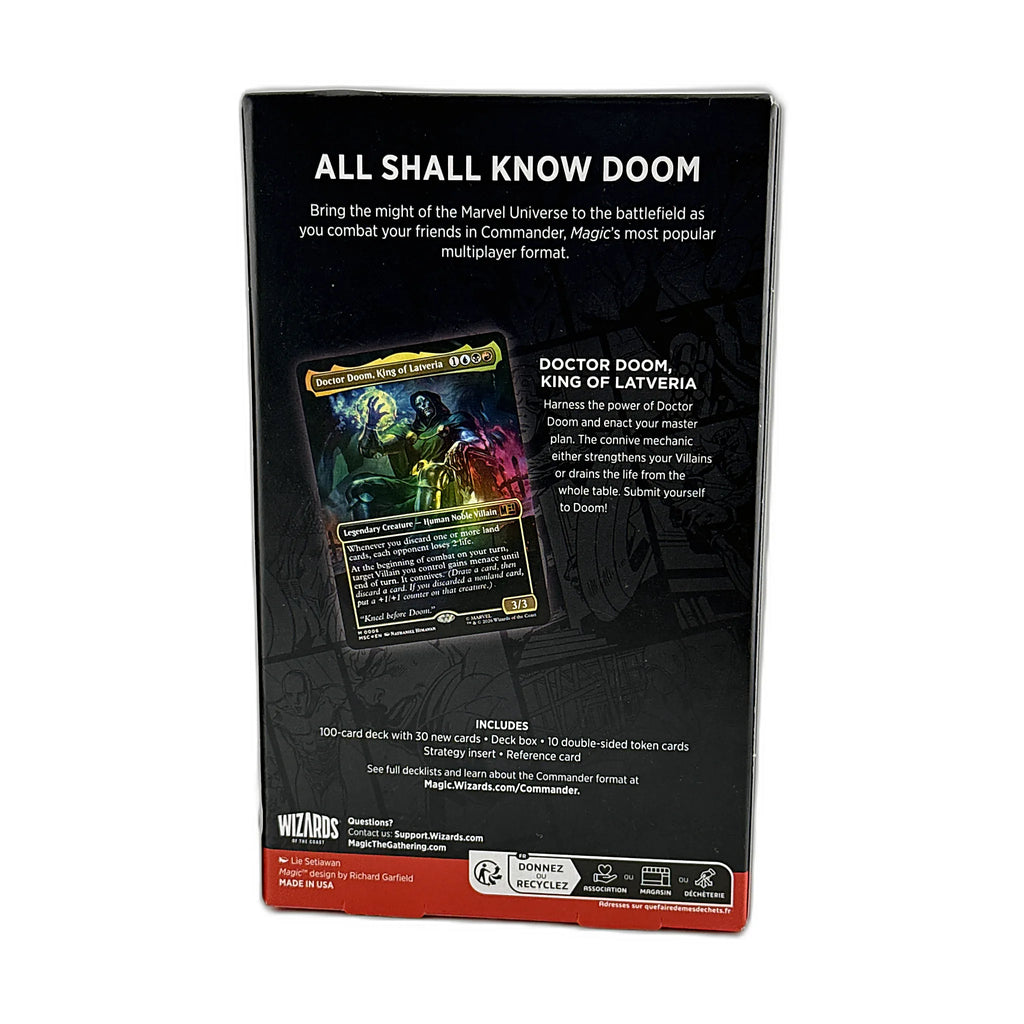 Marvel Super Heroes Commander Deck - Doom Prevails