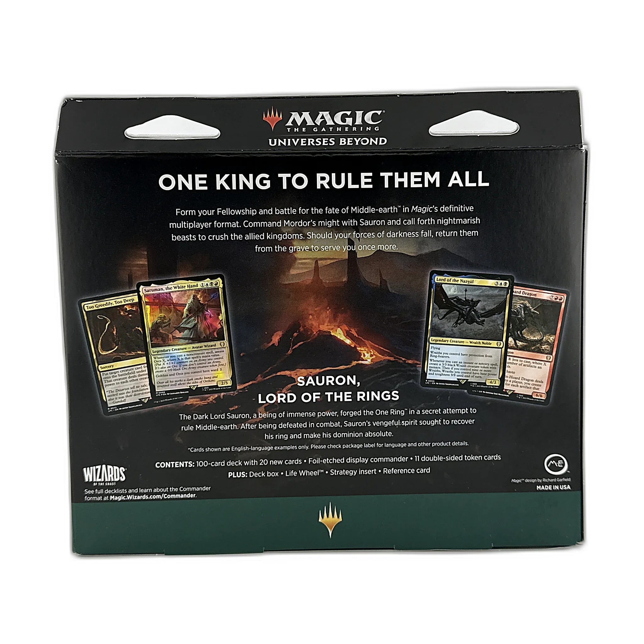 The Lord of the Rings: Tales of Middle-earth Commander Deck - The Hosts of Mordor