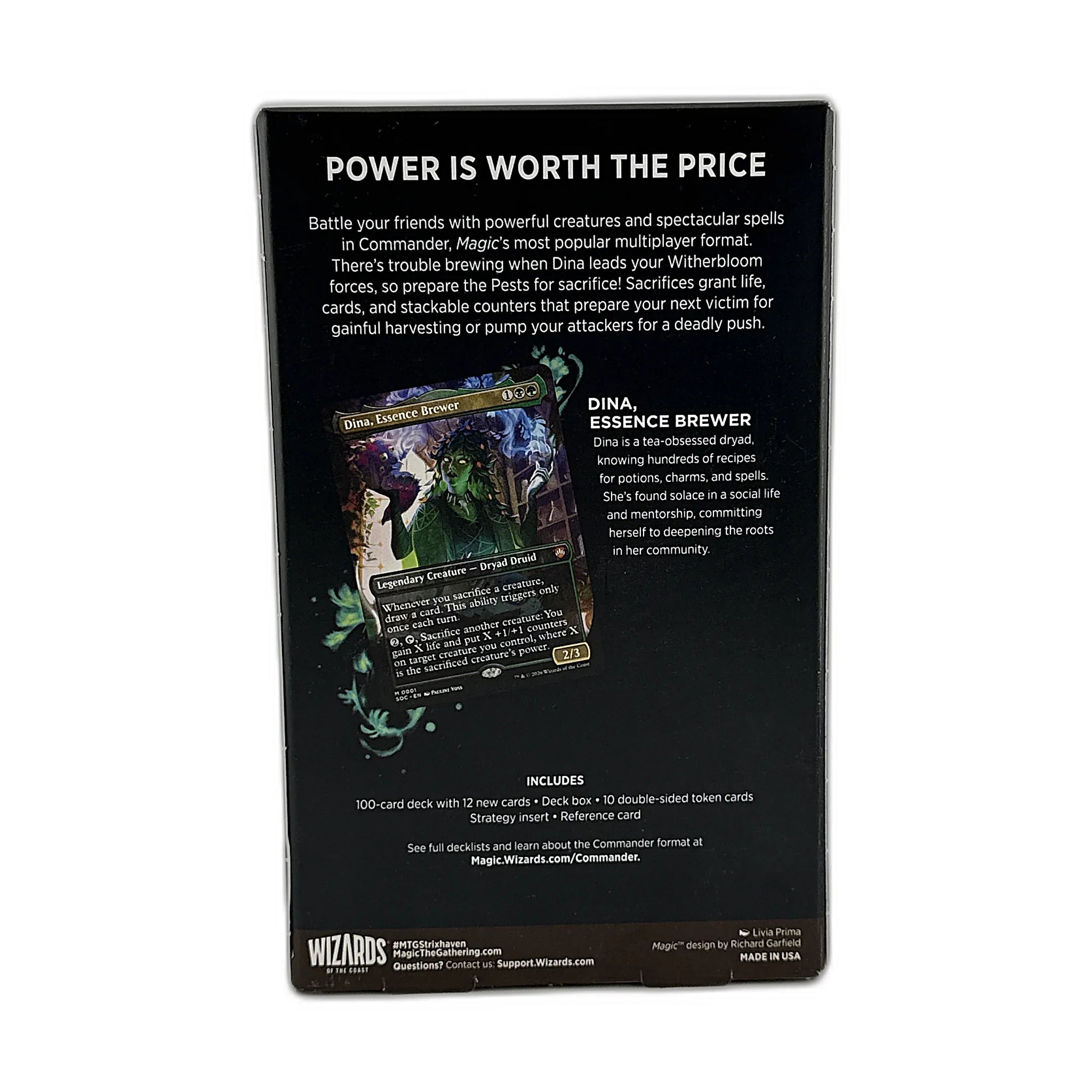 Secrets of Strixhaven Commander Deck - Witherbloom Pestilence