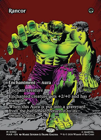 Rancor - Marvel Universe #82 - Borderless Non-Foil