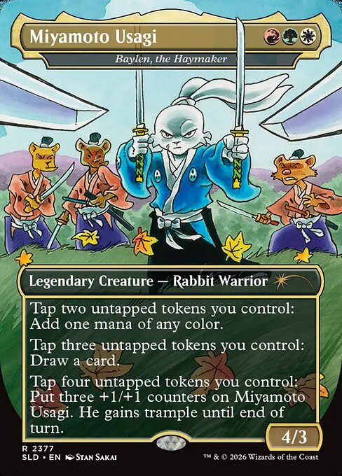Baylen, the Haymaker - Secret Lair Drop #2377 - Borderless Foil — product image