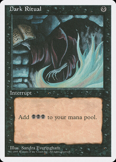 Dark Ritual - Fourth Edition #129 - Non-Foil — product image