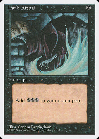 Dark Ritual - Fourth Edition #129 - Non-Foil