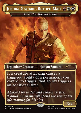 Isshin, Two Heavens as One - Secret Lair Drop #2459 - Borderless Foil