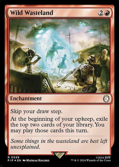 Wild Wasteland - Fallout #599 - Surge Foil Foil — product image