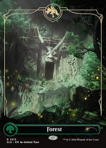 Forest - Secret Lair Drop #2513 - Borderless Foil
