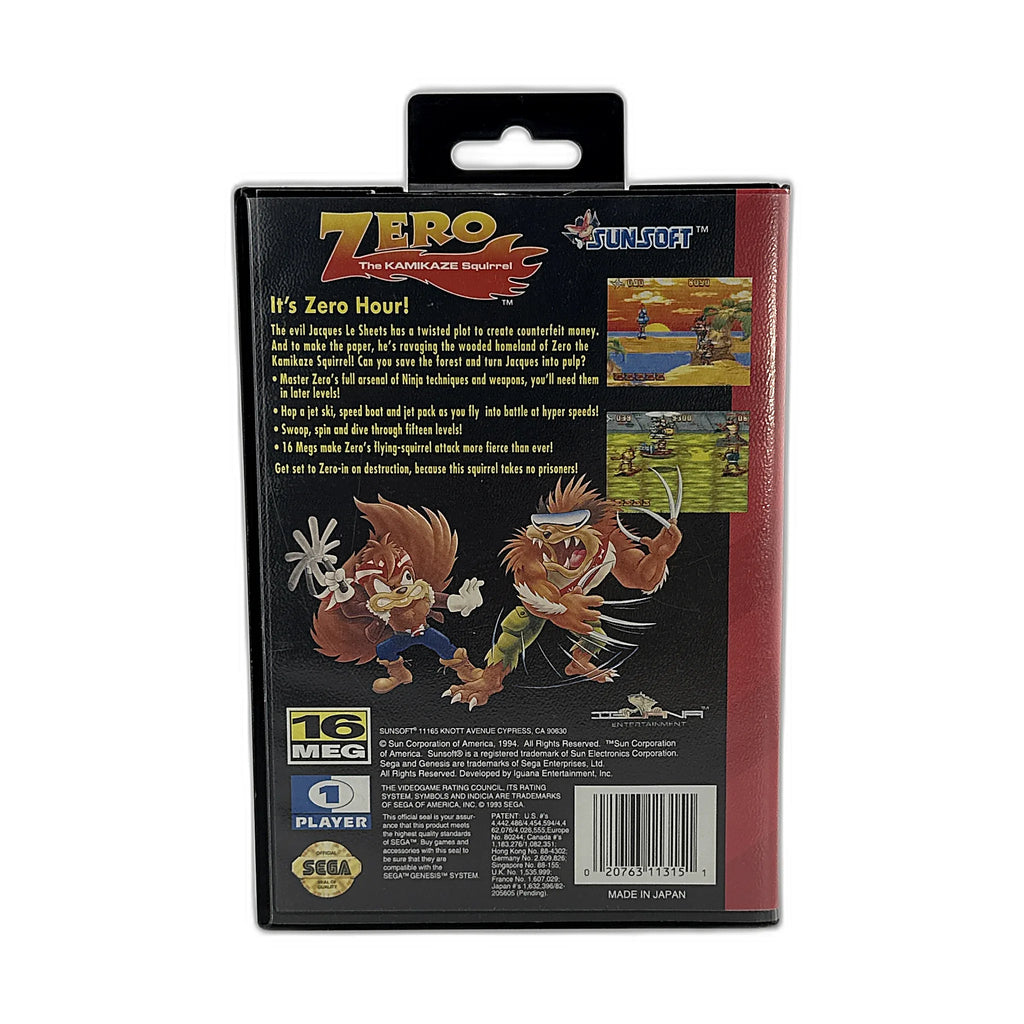 Zero the Kamikaze Squirrel