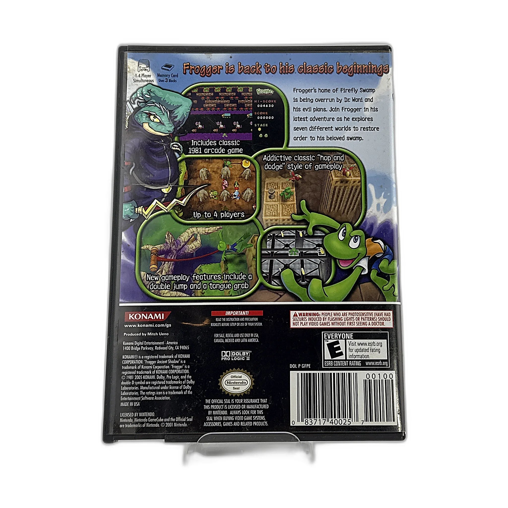 Frogger Ancient Shadow
